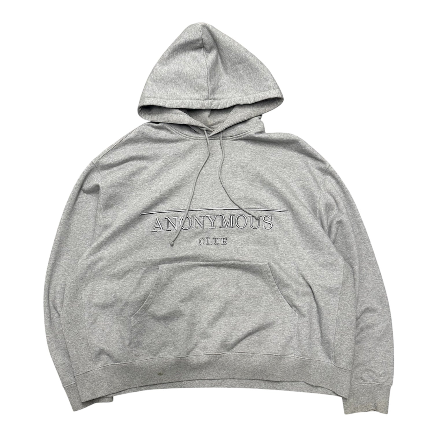 ANONYMOUS CLUB SHAYNE OLIVER GRAY HOODIE.