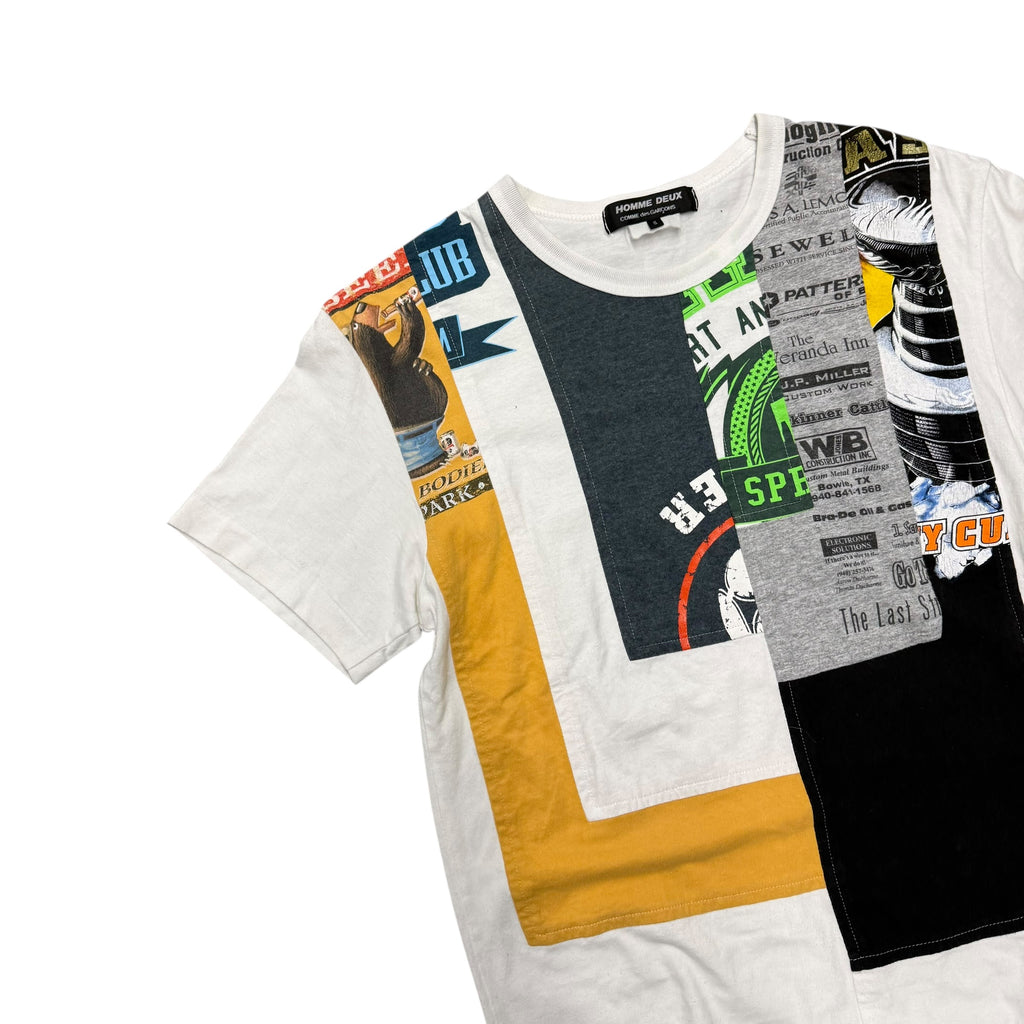 CDG PATCHWORK TEE