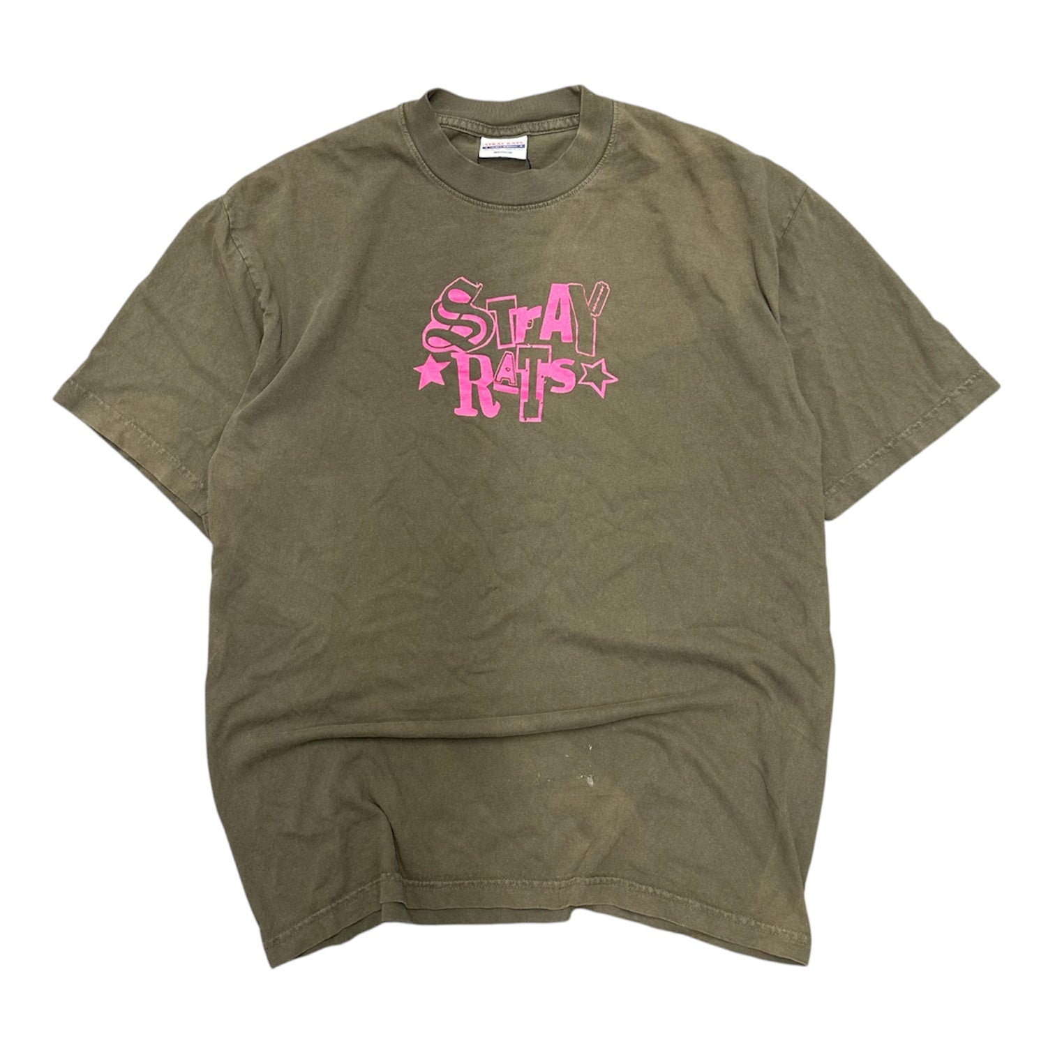 STRAY RATS LOGO TEE.