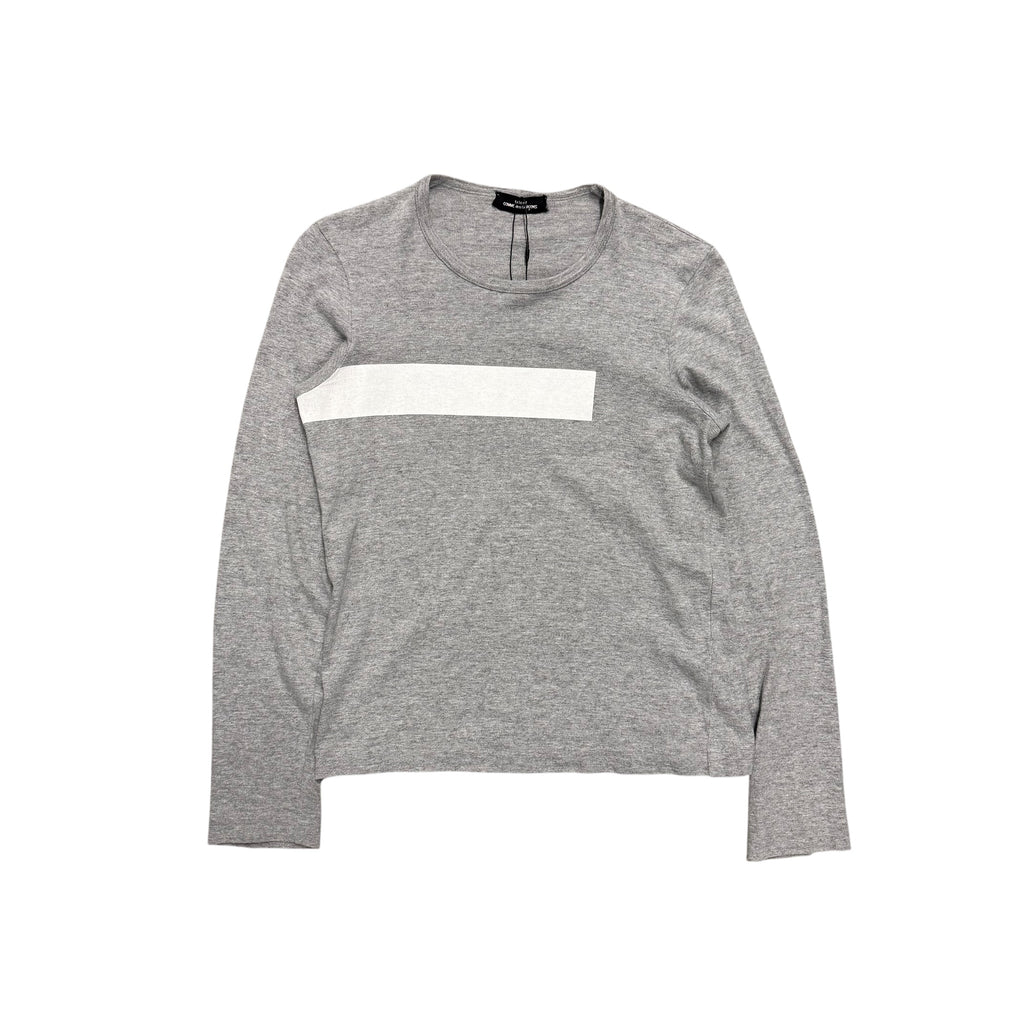COMME DES GARÇONS TRICOT WHITE BOX LONGSLEEVE.