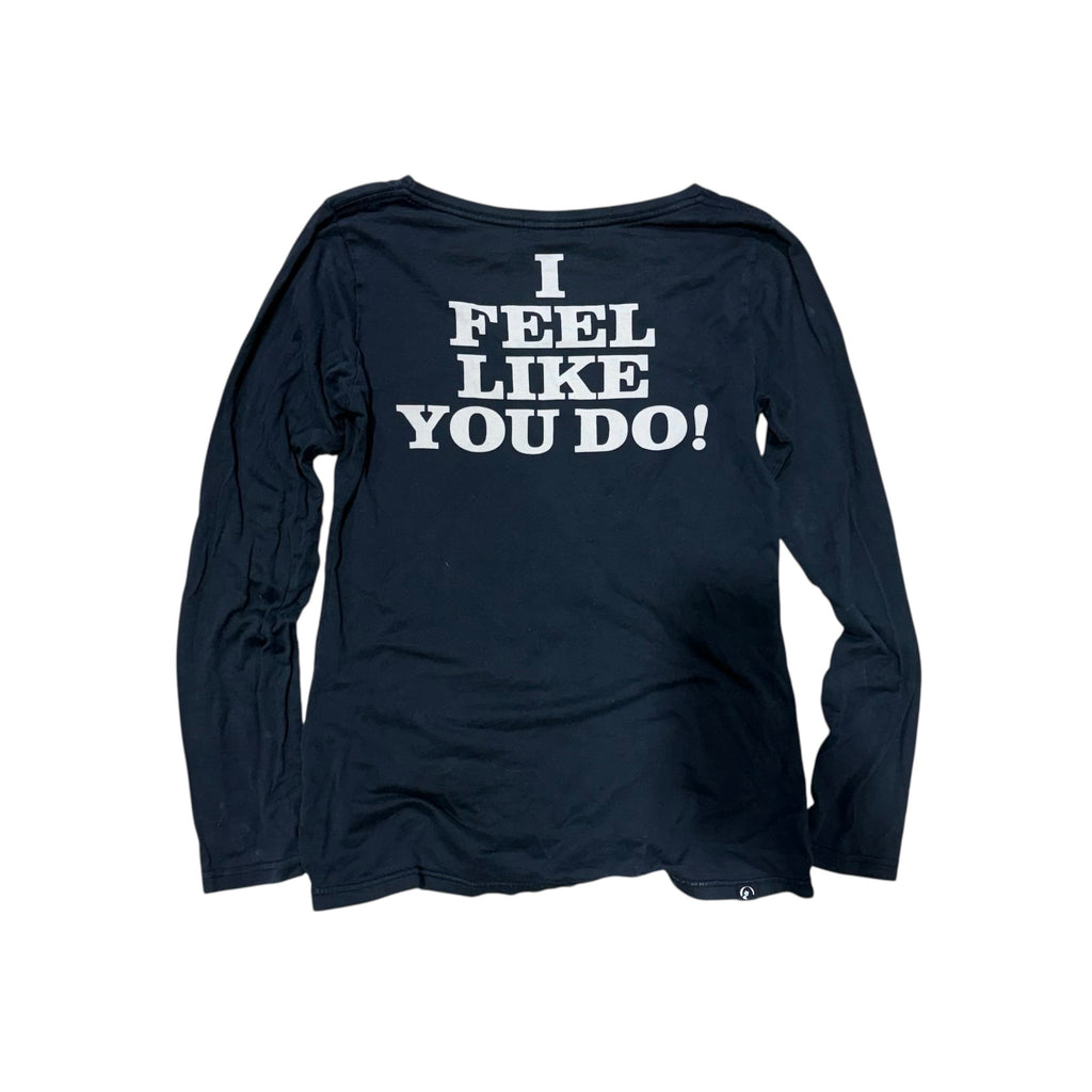 HYSTERIC GLAMOUR “DID YOU MISS ME AGAIN” LONGSLEEVE SHIRT.