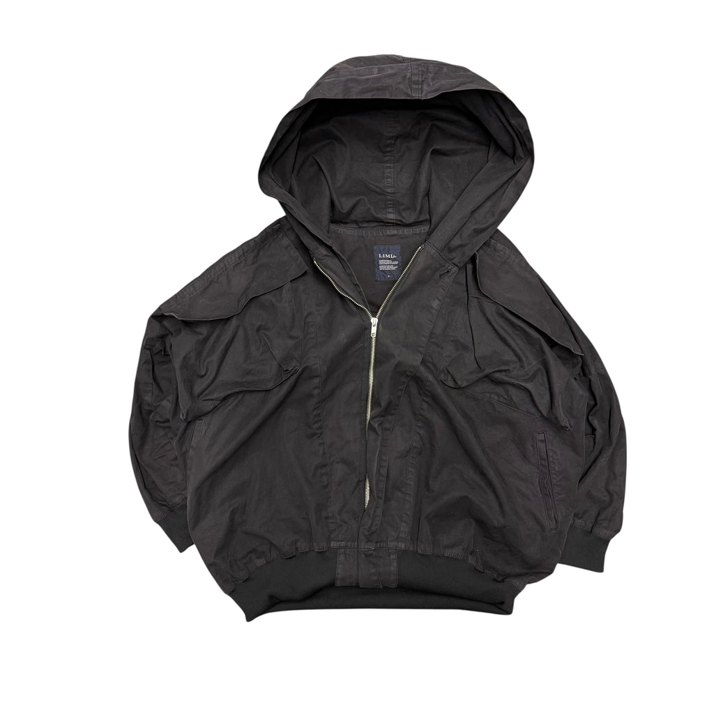 LIMI FEU BONDAGE ZIP UP PARKA.