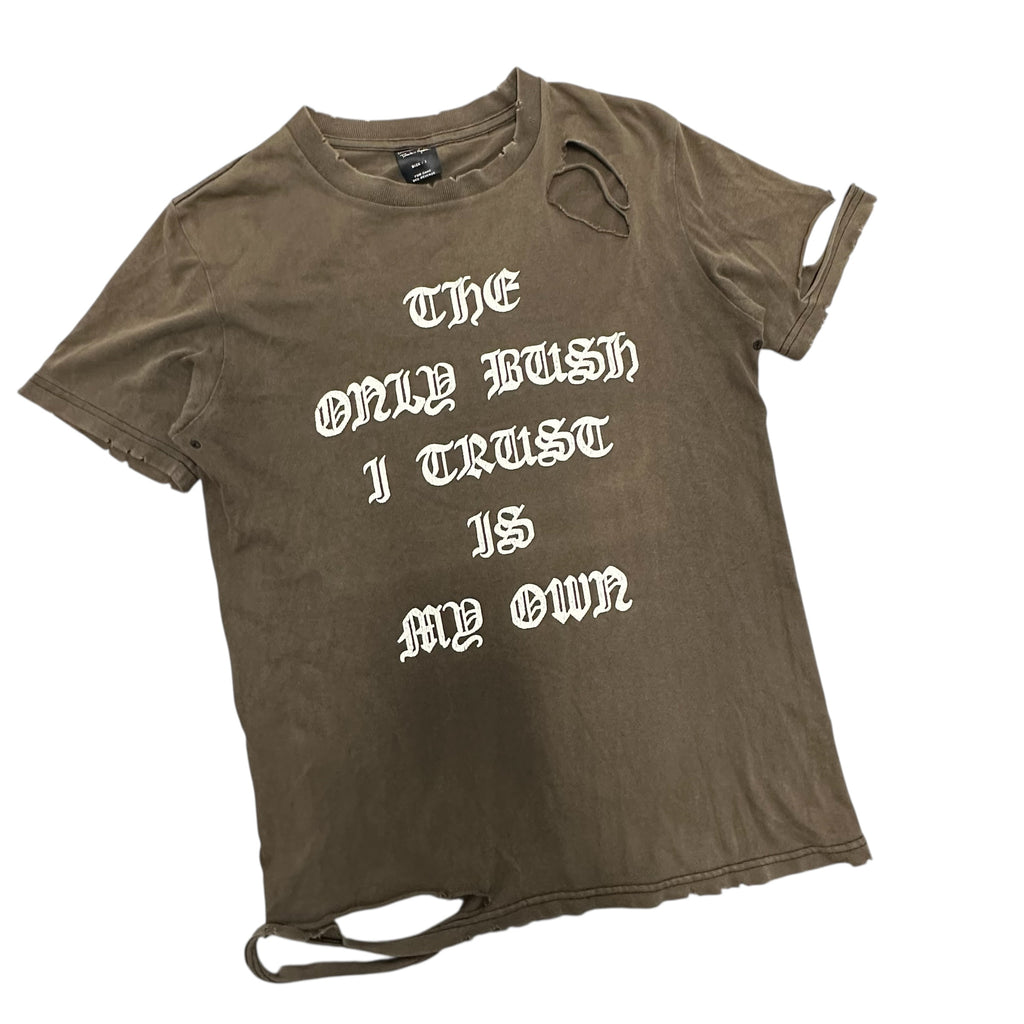 NUMBER (N)INE AUTUMN/WINTER 2004 BUSH TEE.