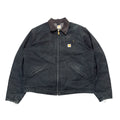 CARHARTT FADED GRAY DETROIT JACKET.