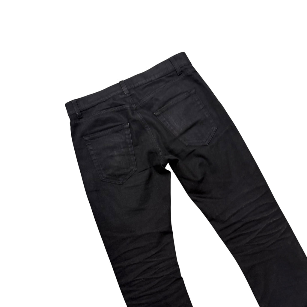 SAINT LAURENT PARIS D-02 BLACK DENIM PANTS