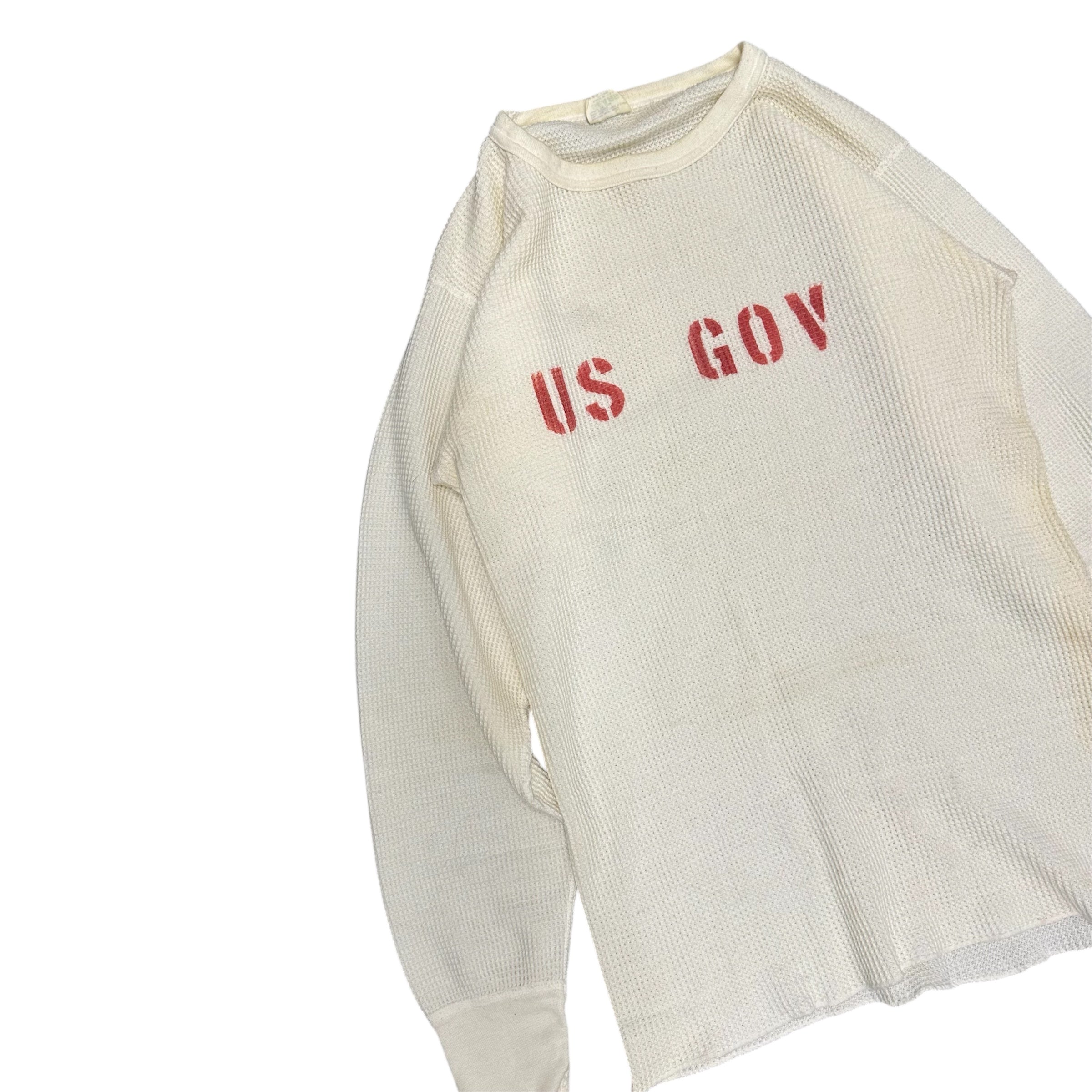 VINTAGE US GOV 80’S THERMAL LONGSLEEVE.