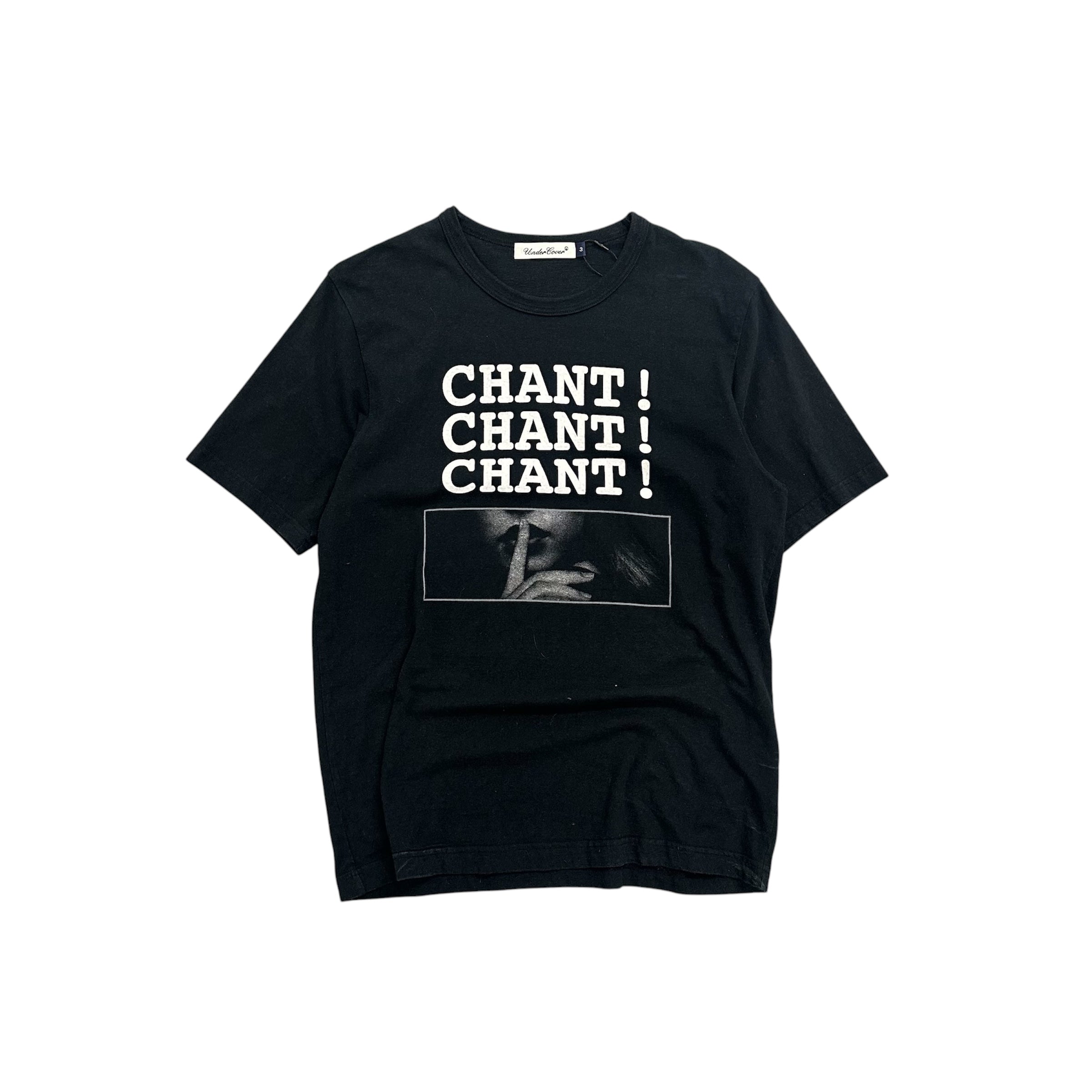 UNDERCOVER “CHANT! CHANT! CHANT!” SHIRT.
