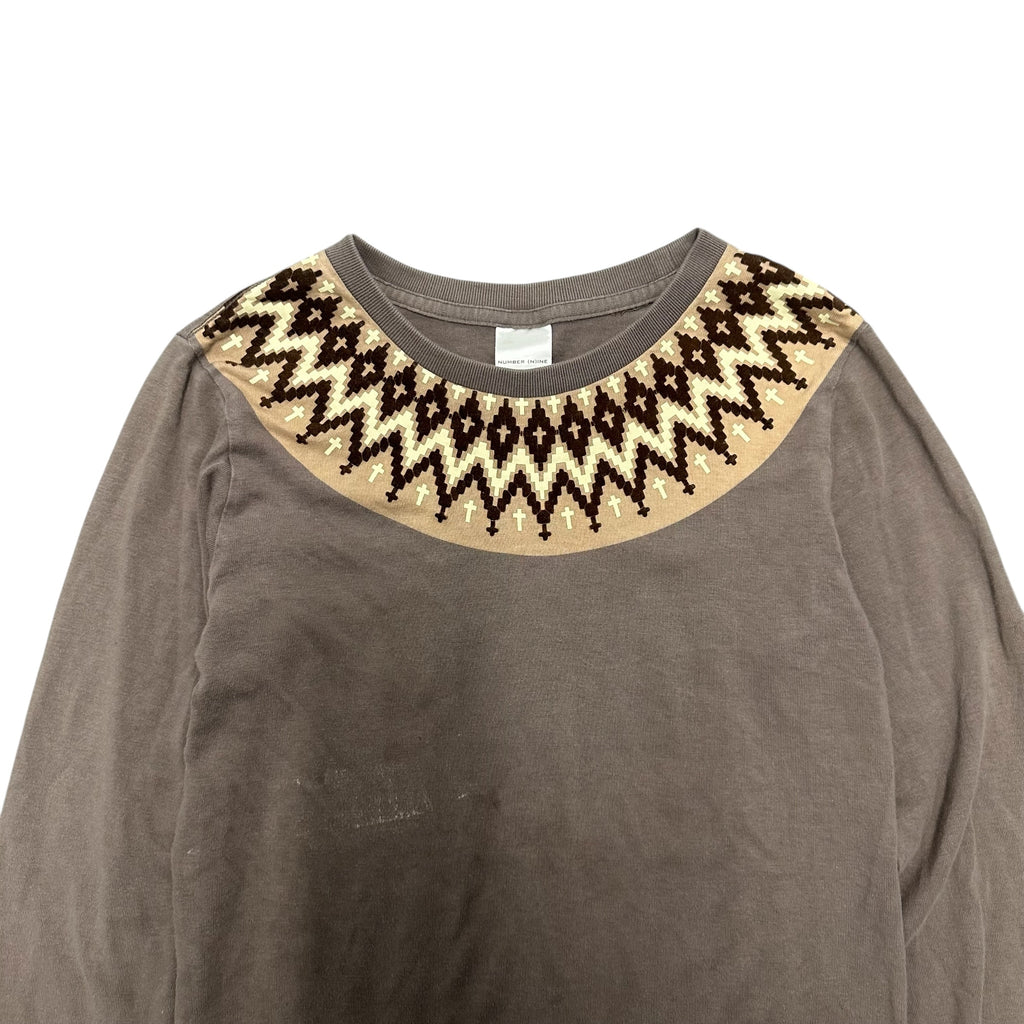 NUMBER (N)INE NOWHERE MAN LONGSLEEVE.