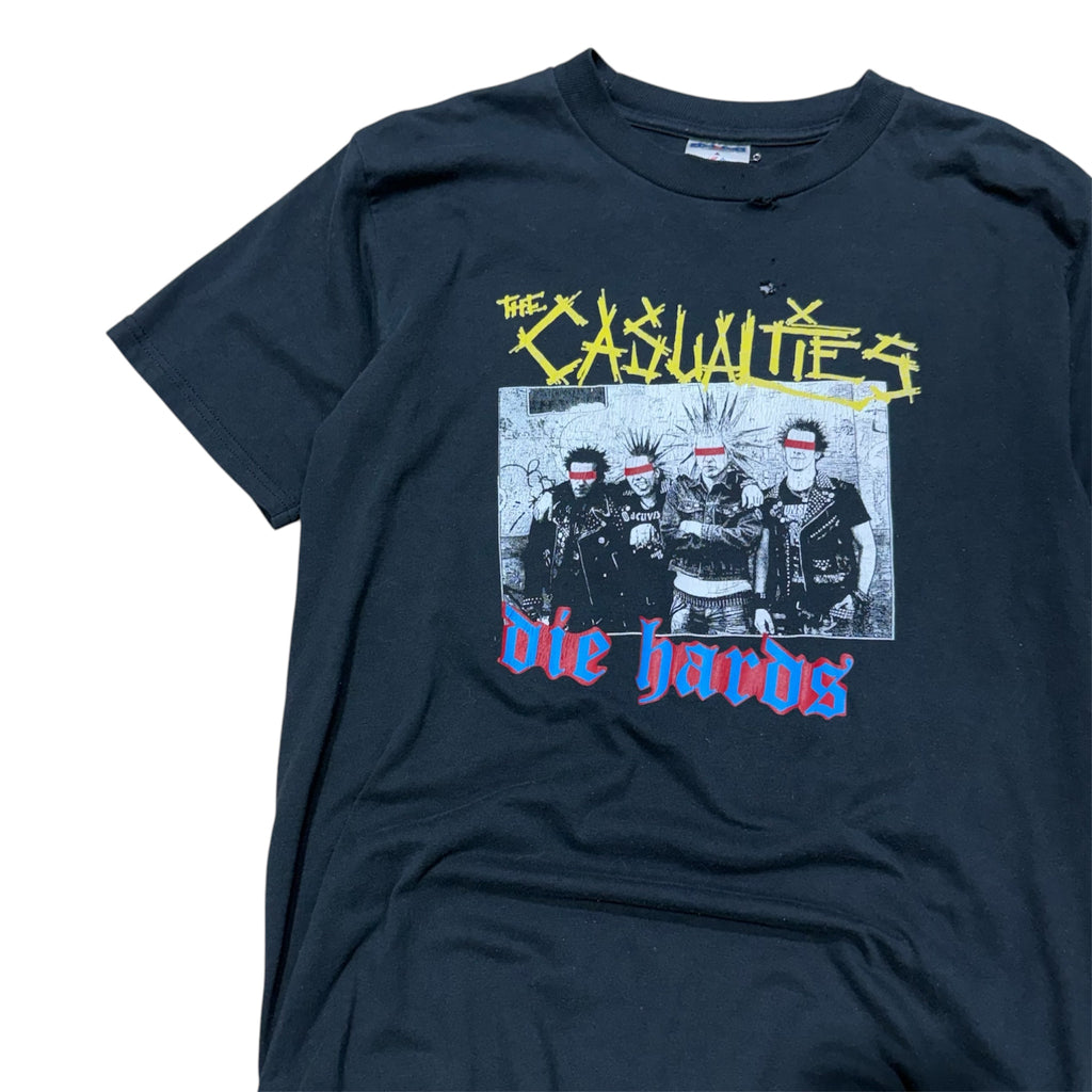 THE CASUALTIES DIE HARDS BAND TEE.