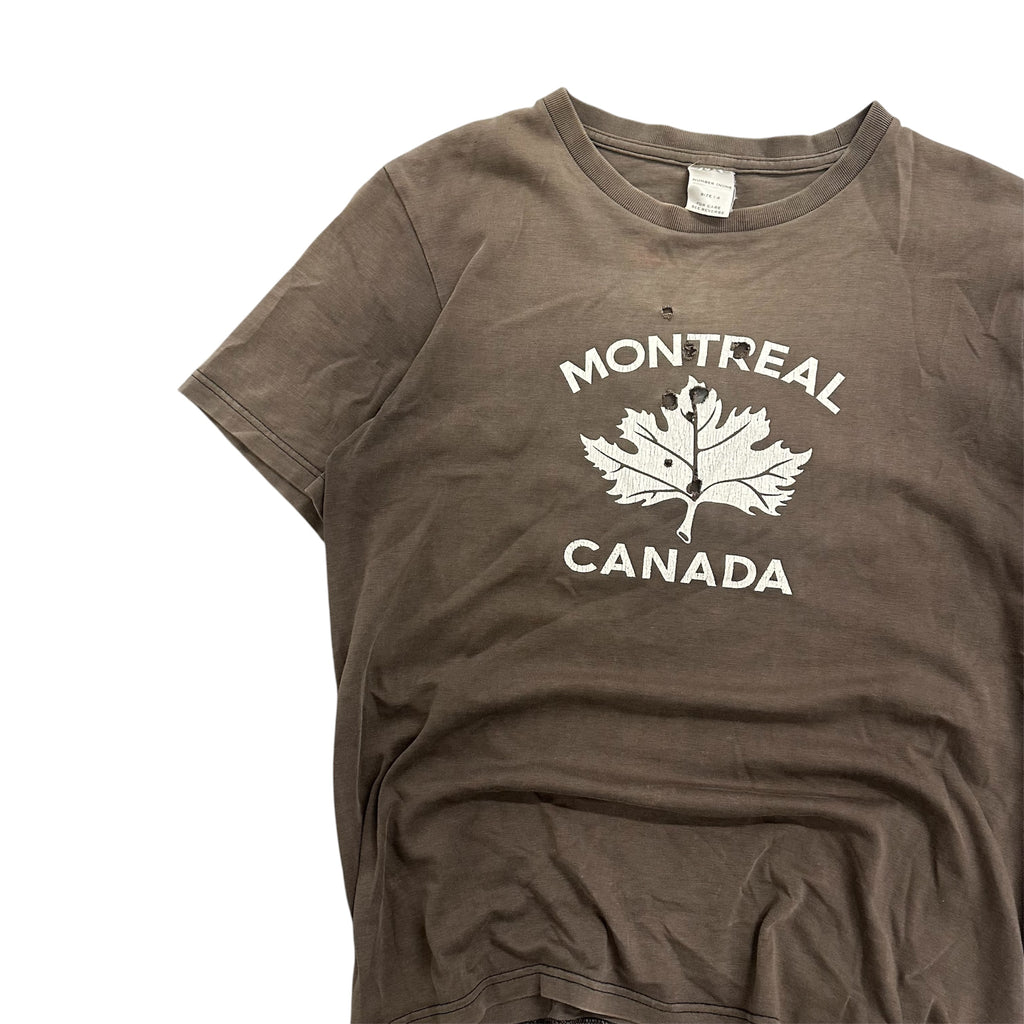 NUMBER (N)INE SS01 MONTREAL CANADA SHIRT.