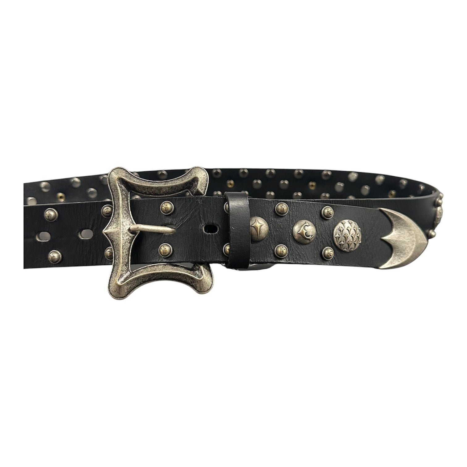 THUG CLUB HEAVY STUDDED BELT.