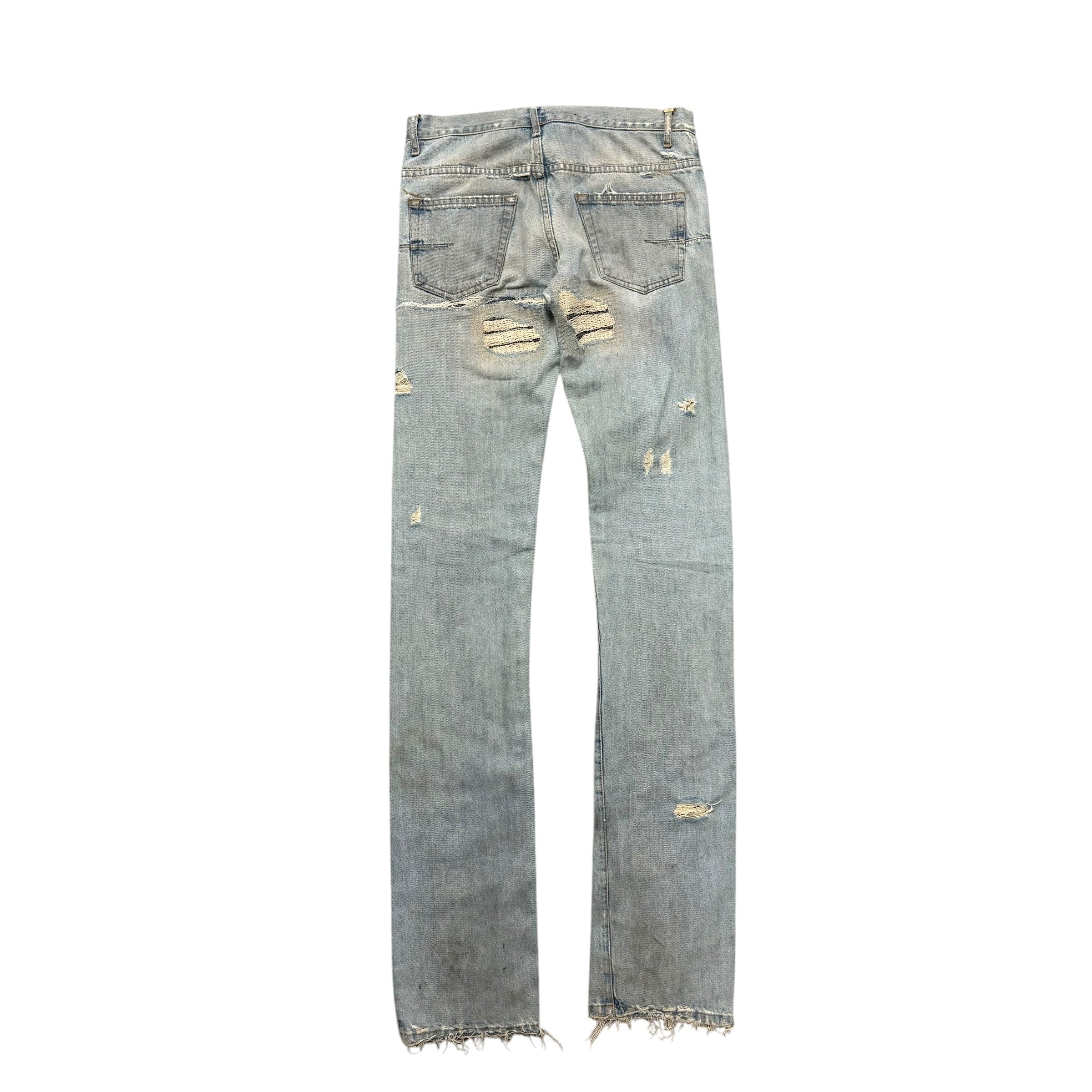 DIOR HOMME SS06 CRASH DENIM.