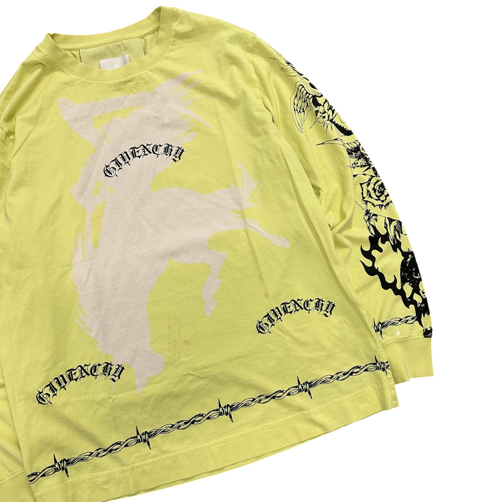 GIVENCHY GREEN TATTOO LONGSLEEVE