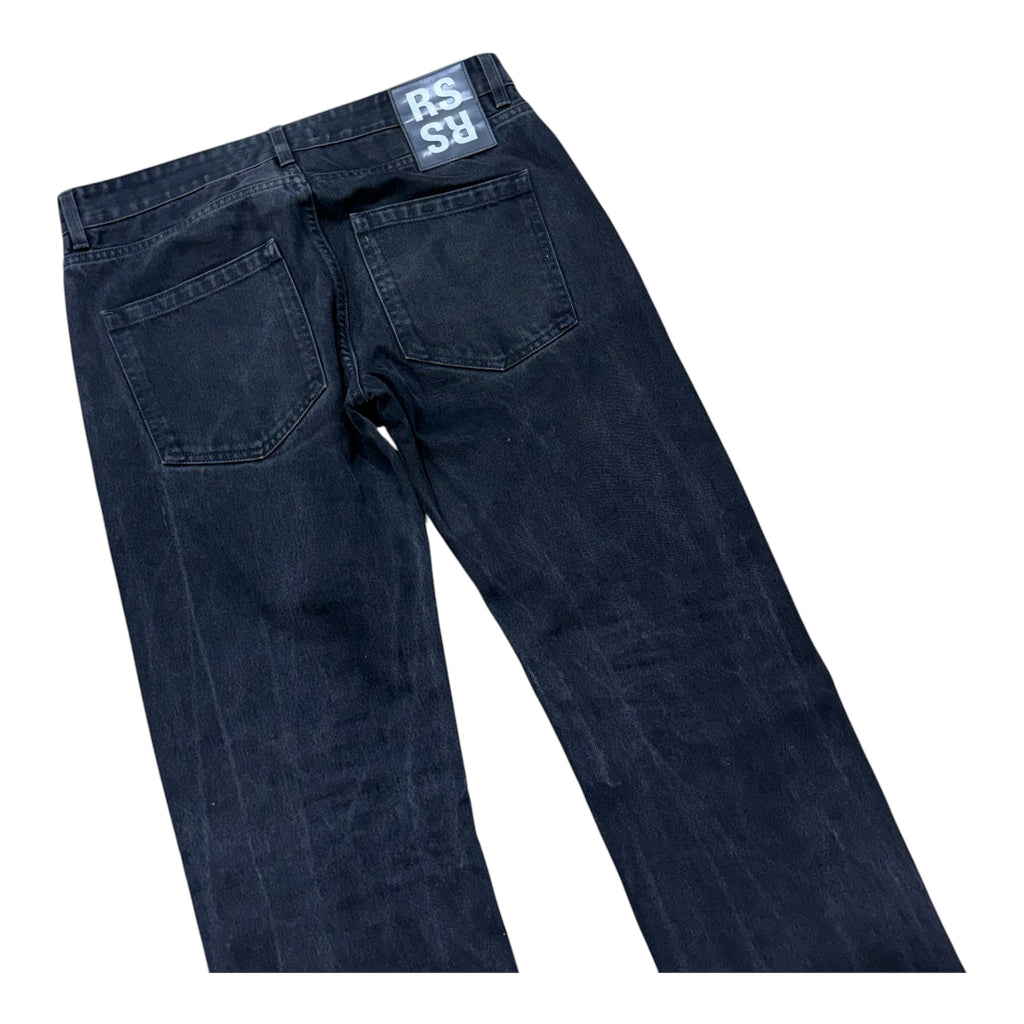 RAF SIMONS SS21 REDUX BLACK DENIMS.