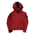 14TH ADDICTION LEATHER FANG HOODIE.