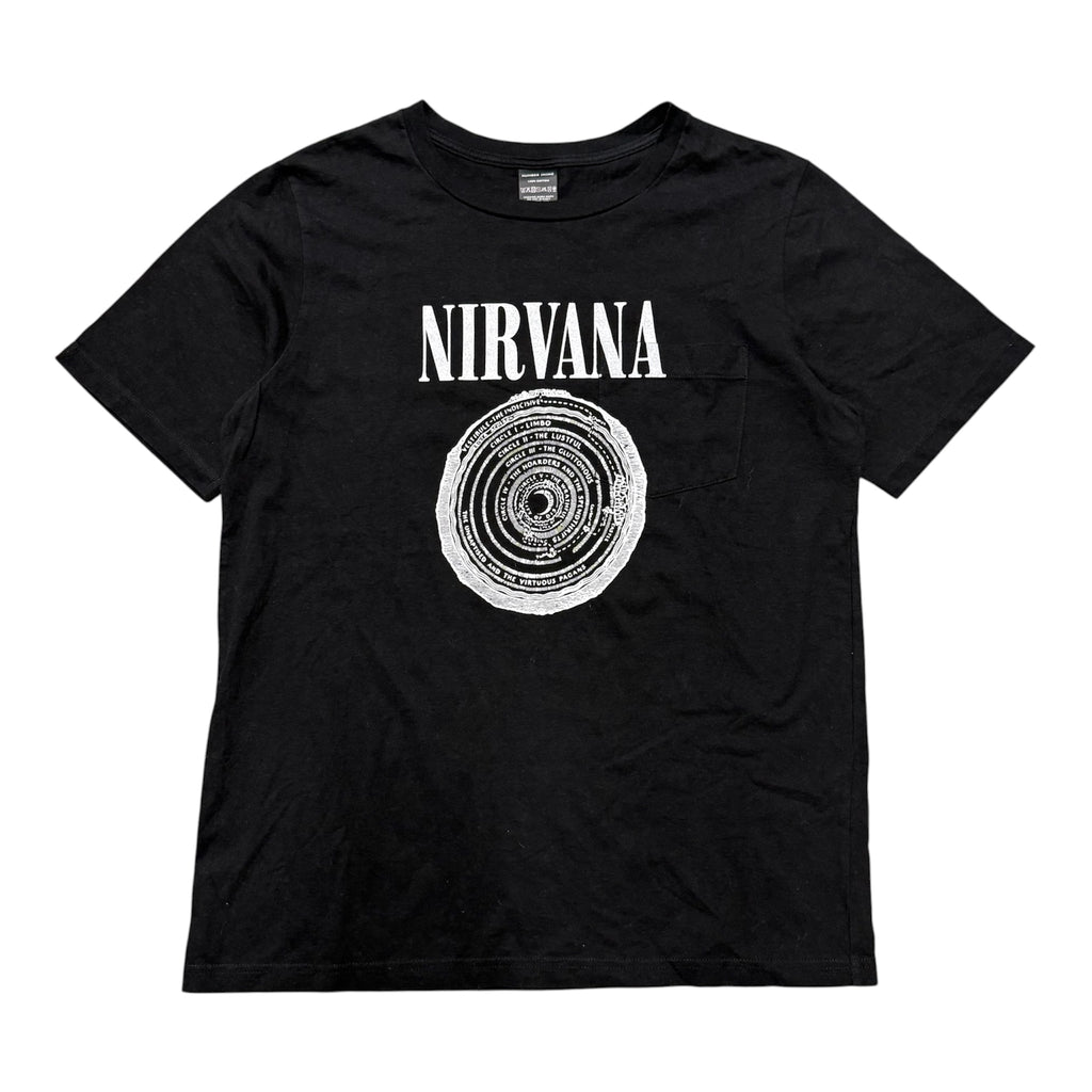 NUMBER (N)INE NIRVANA LOGO TEE.