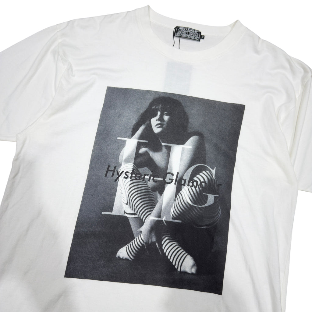 HYSTERIC GLAMOUR “HG” TEE.