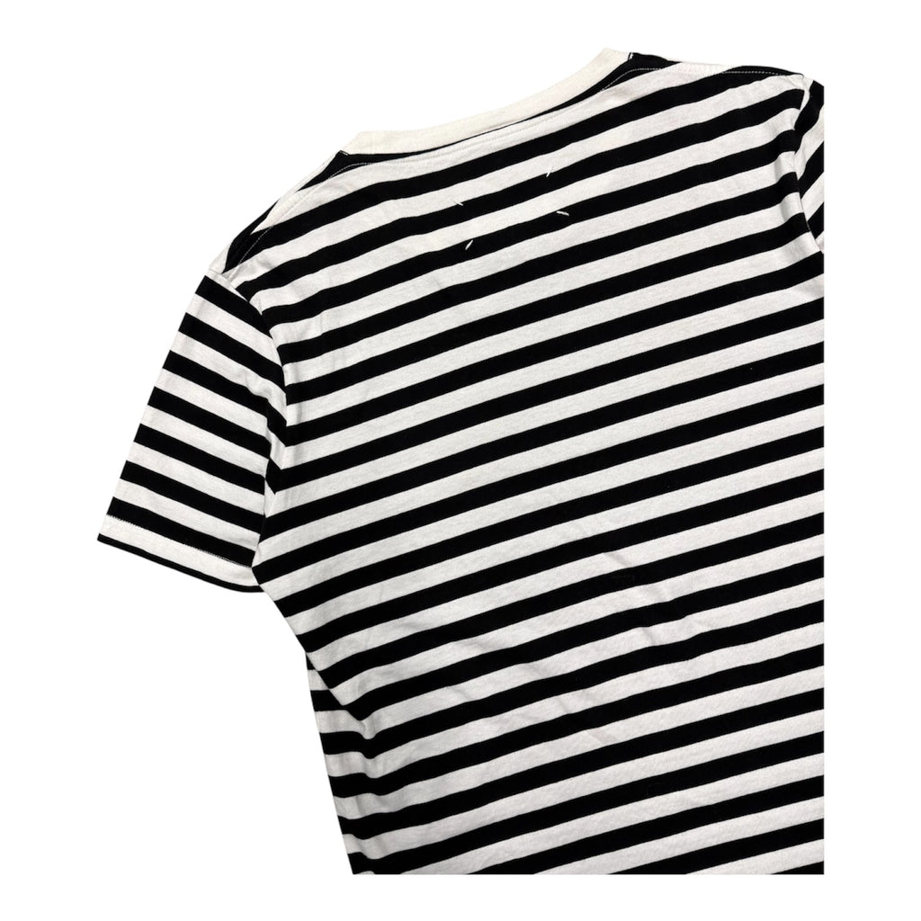 MAISON MARGIELA STRIPED 4 STITCH TEE.