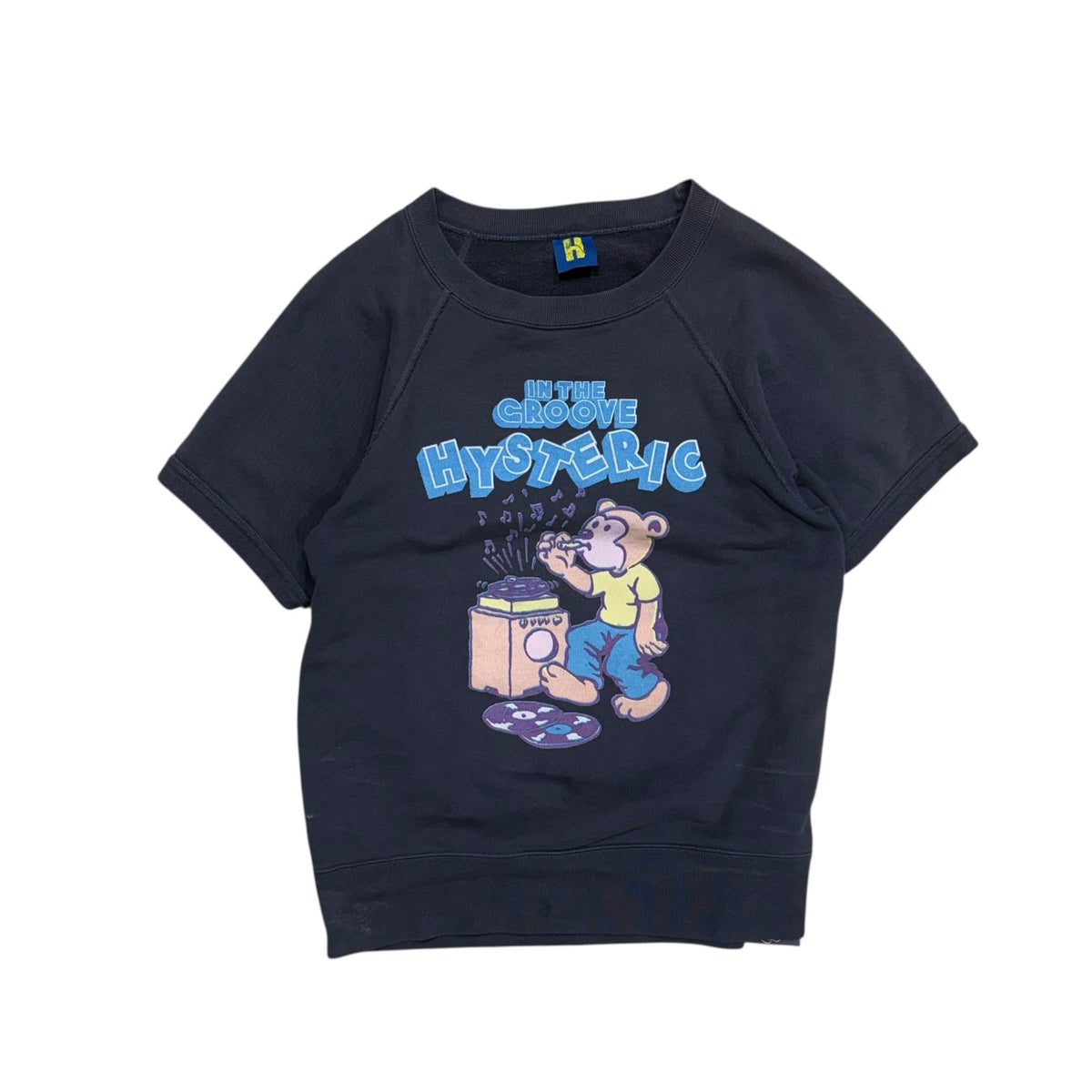 HYSTERIC GLAMOUR “IN THE GROOVE” TEE.