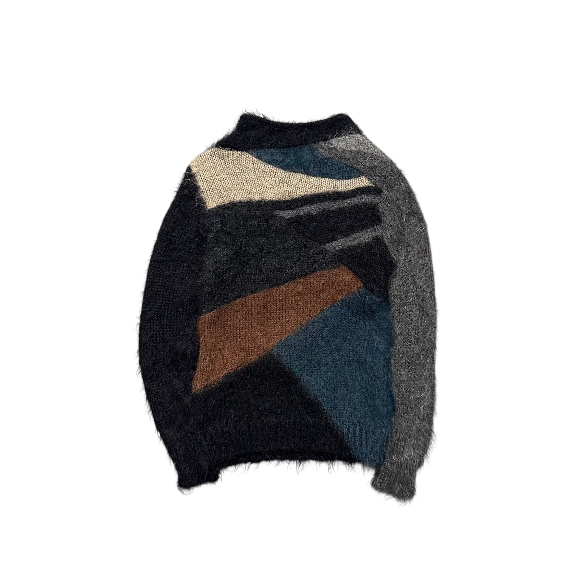 UNDERCOVER “WITCHES CELL DIVISION” AW02 MOHAIR SWEATER.