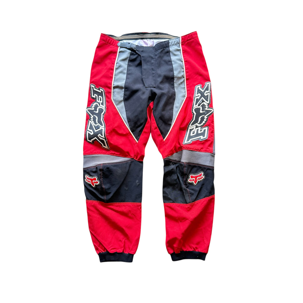 FOX MOTOR CROSS RED PANTS.
