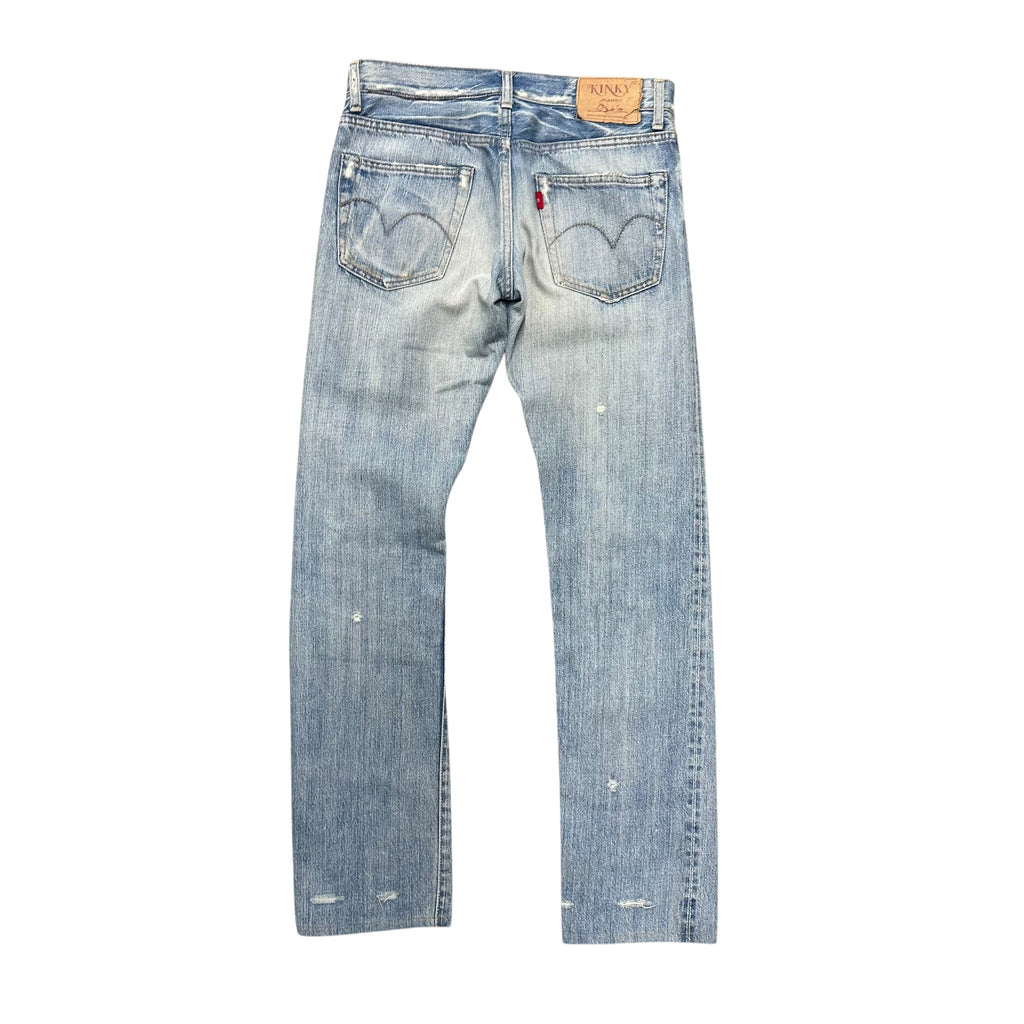 HYSTERIC GLAMOUR CRASH DENIMS.