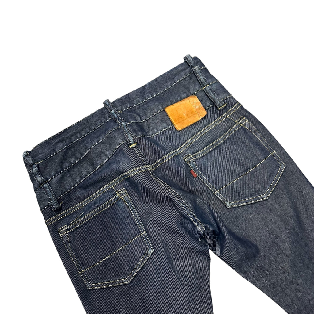 GANRYU JAPANESE TRIPLE WAISTED DENIM.