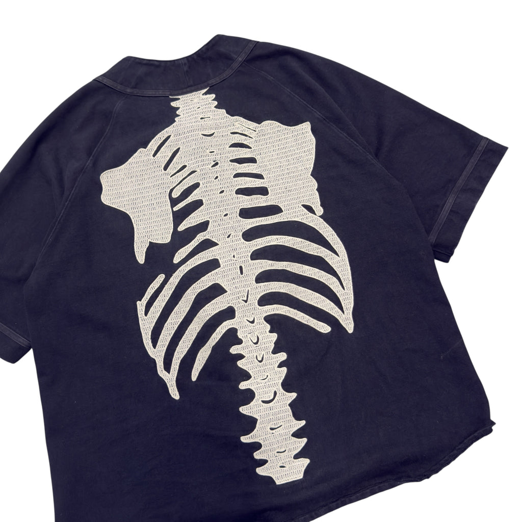 KAPITAL KOUNTRY SKELETON SHORT SLEEVE BUTTONUP.