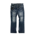 PPFM DOUBLE WAISTED JEANS.