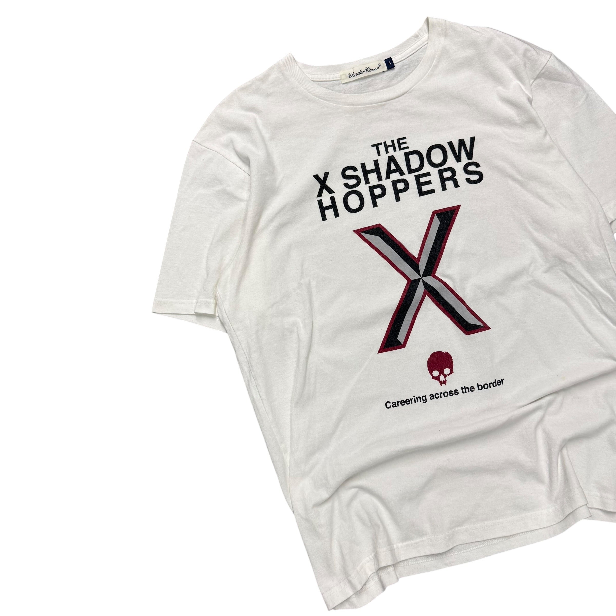 UNDERCOVER "THE X SHADOW HOPPERS" TEE.