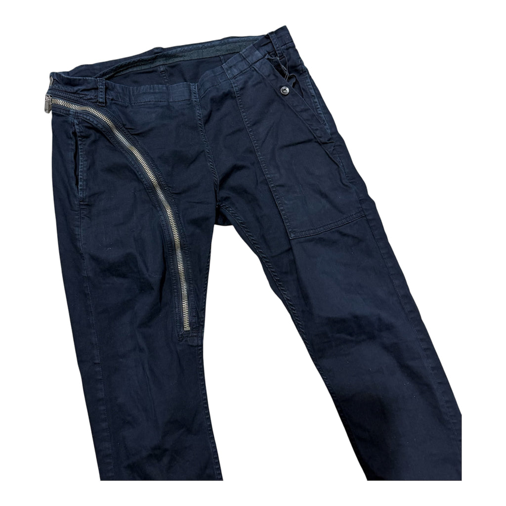 RICK OWENS DRKSHDW SINGLE LAYER AIRCUT DENIMS.