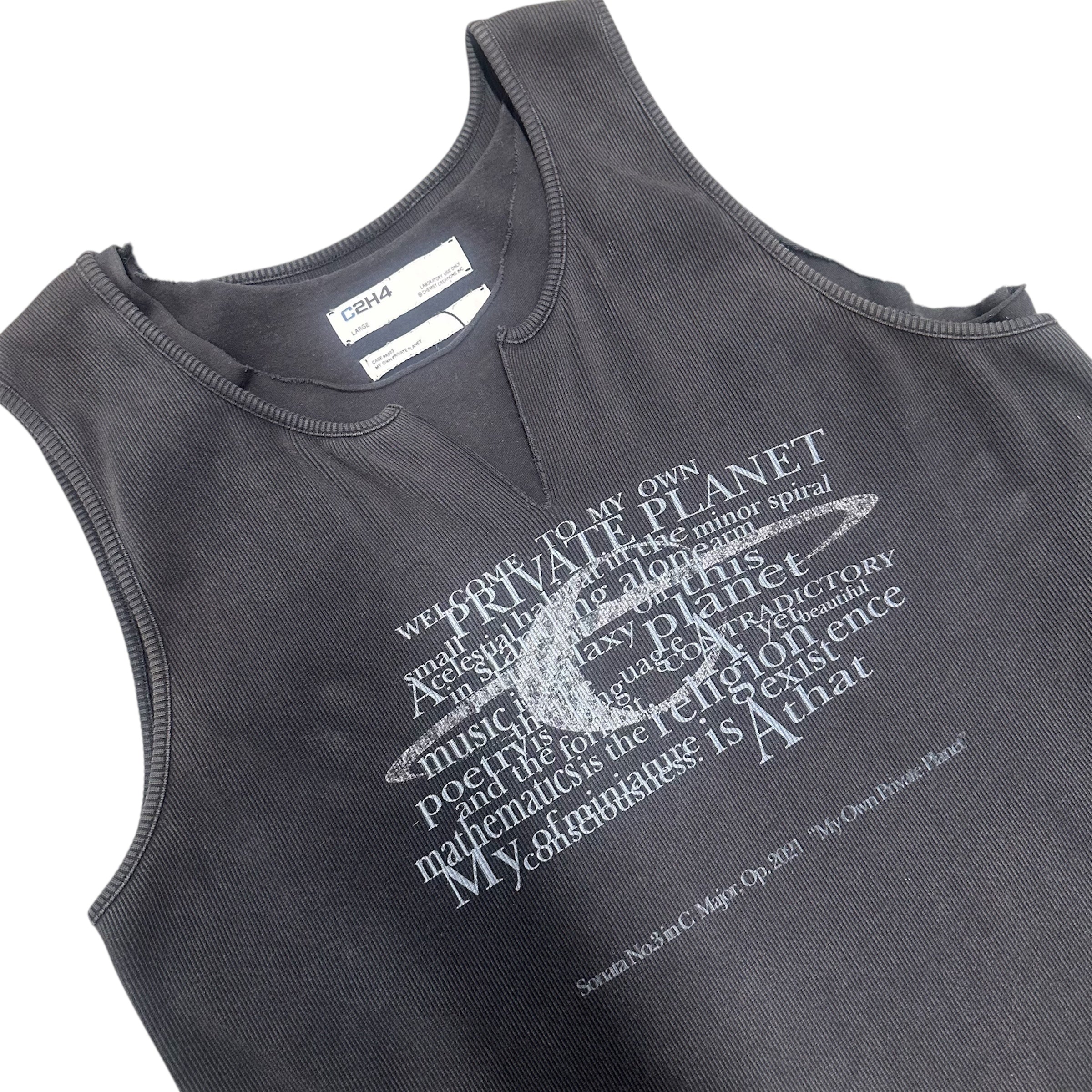 C2H4 DOUBLE LAYERED TANK TOP.