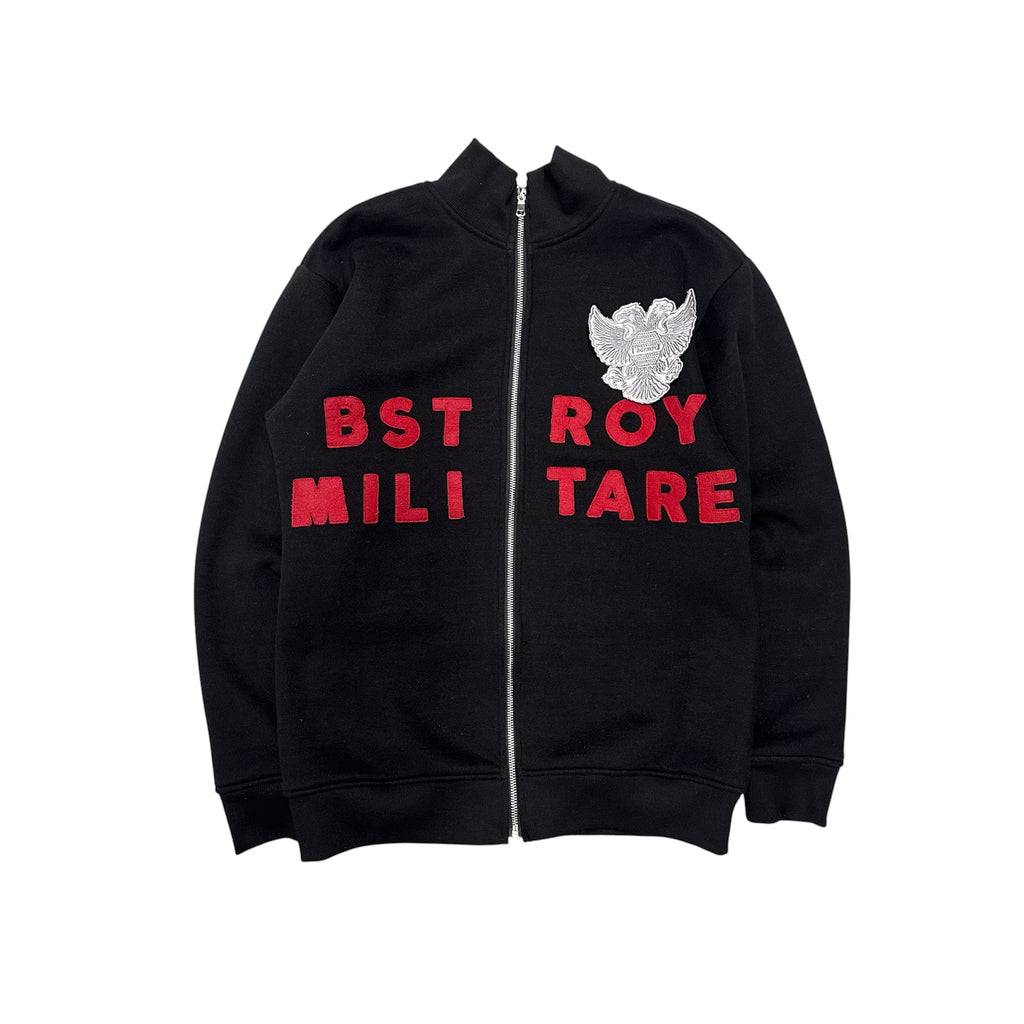 BSTROY ITALIAN MILITARY ZIP UP.