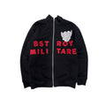 BSTROY ITALIAN MILITARY ZIP UP.