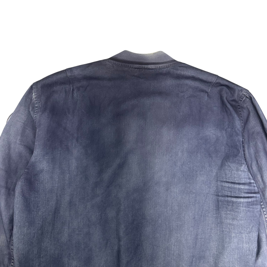 VIVIENNE WESTWOOD DENIM FLIGHT JACKET.
