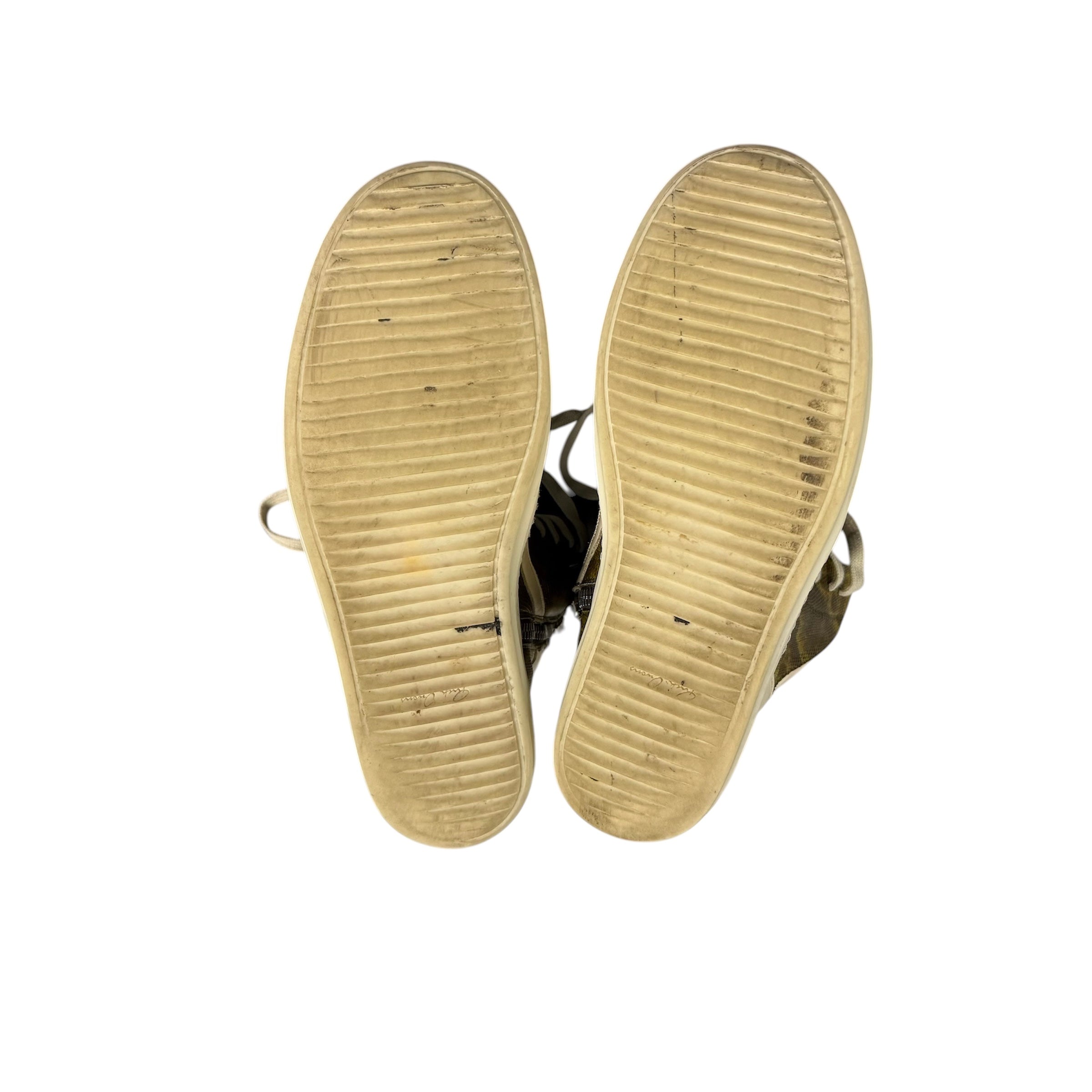 RICK OWENS GEOBASKET IN ACID SS25.