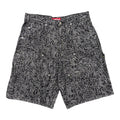 SUPREME HANDWRITING DOUBLE KNEE SHORTS.