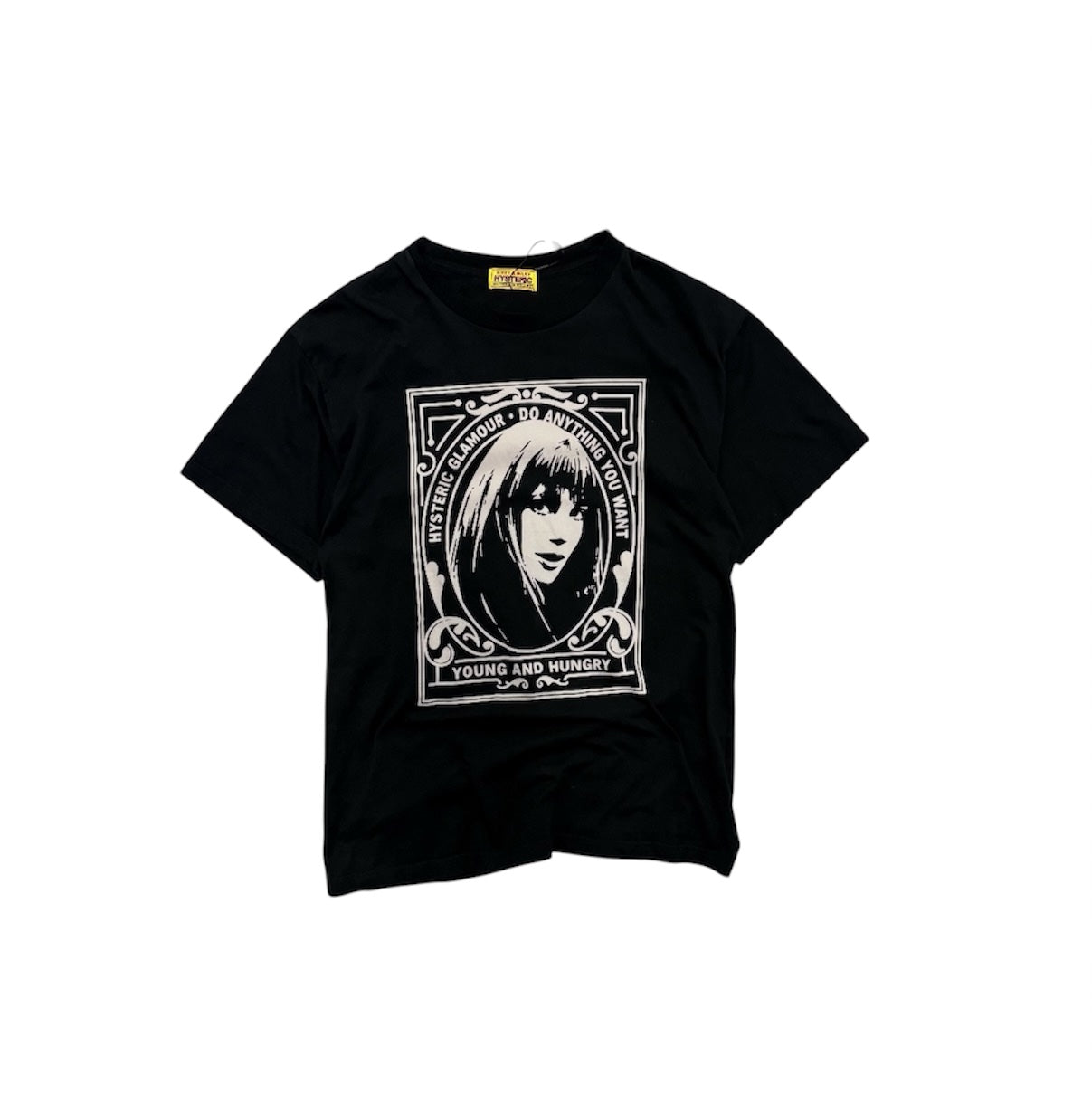 HYSTERIC GLAMOUR GIRL LOGO SHIRT.