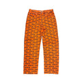 STUSSY X CACTUS JACK FLEA MARKET ORANGE AOP DENIM.