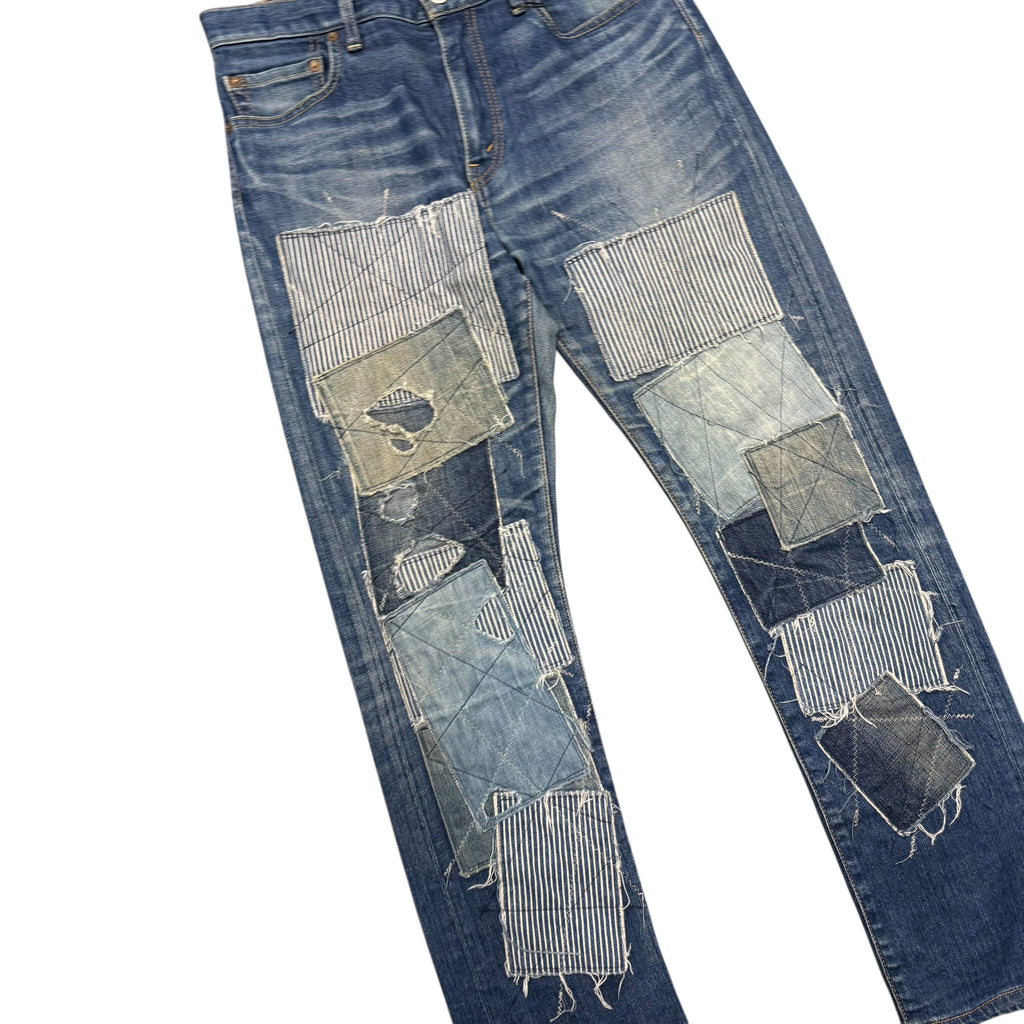 JUNYA WATANABE X LEVI PATCHWORK DENIM.