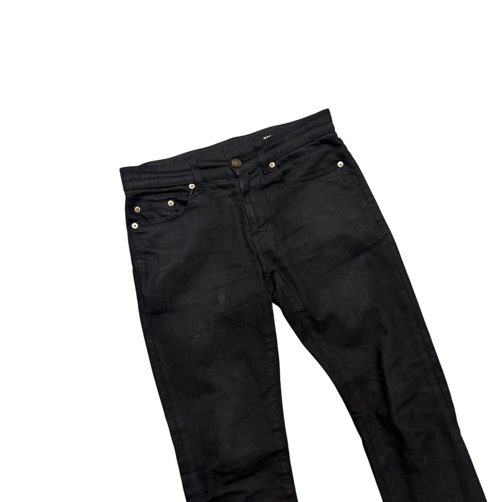 SAINT LAURENT PARIS D-02 BLACK DENIM PANTS