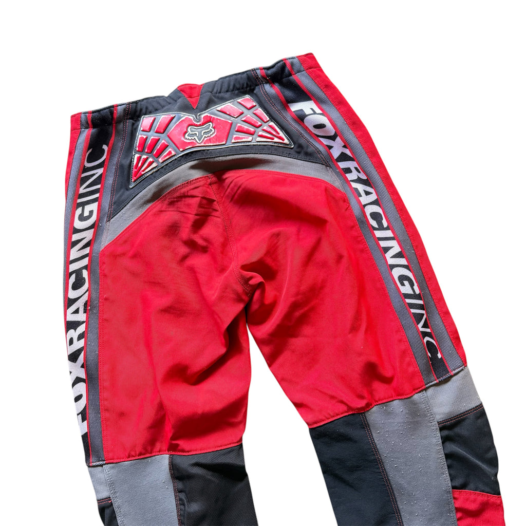 FOX MOTOR CROSS RED PANTS.