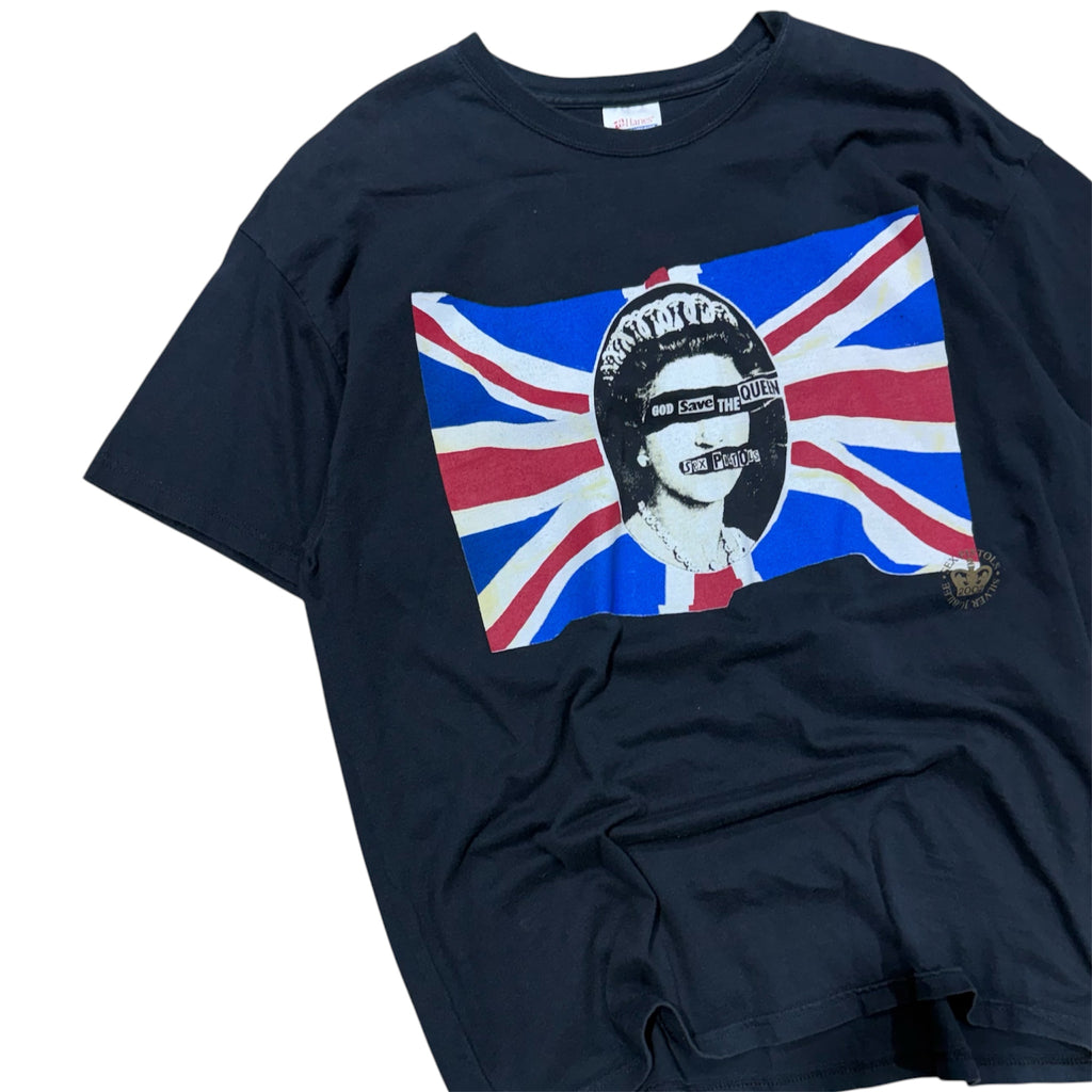 VINTAGE 2002 SEX PISTOLS UNION LOGO TEE.