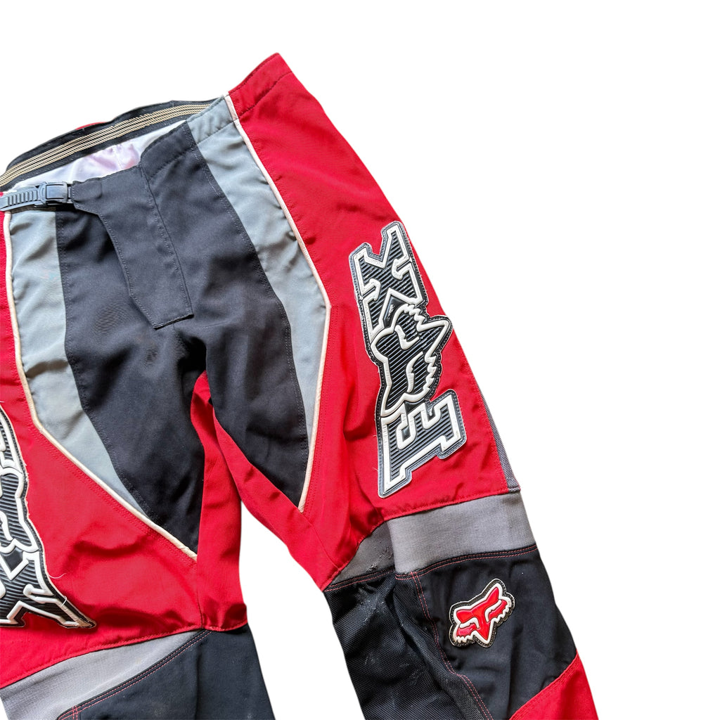 FOX MOTOR CROSS RED PANTS.