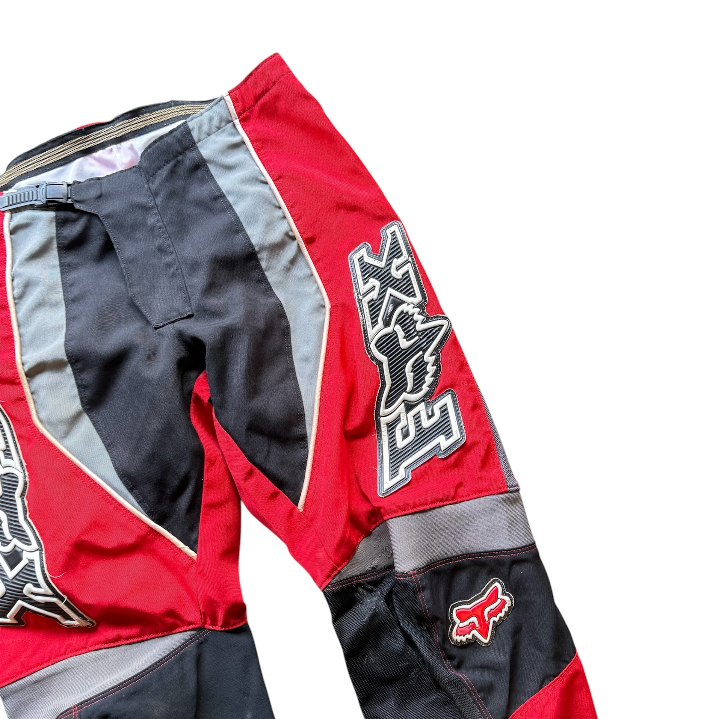 FOX MOTOR CROSS RED PANTS.