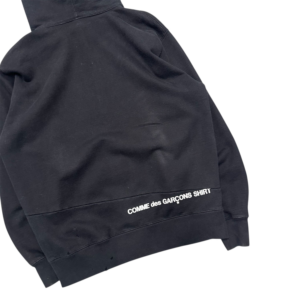 SUPREME X COMME DES CARÇONS SPLIT HOODIE.