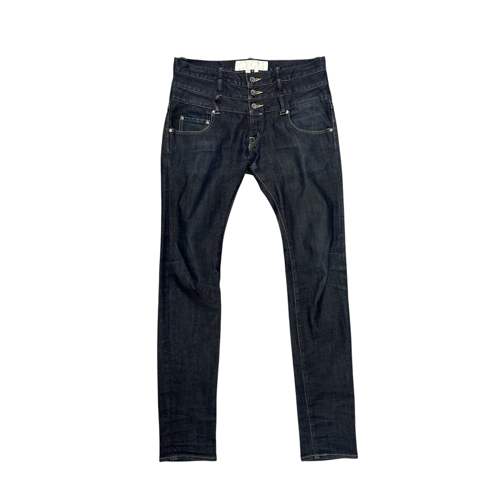 GANRYU JAPANESE TRIPLE WAISTED DENIM.