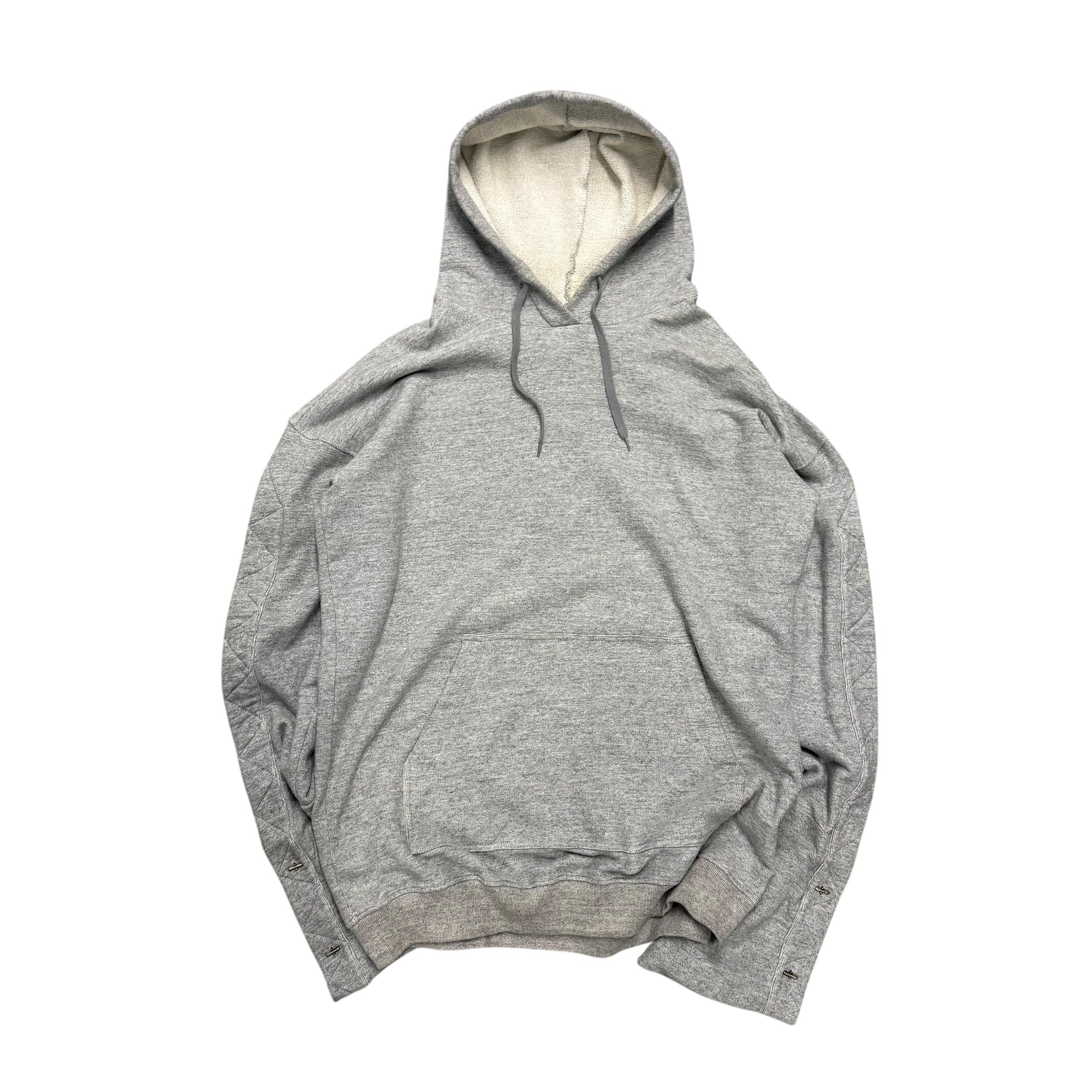 Y PROJECT GRAY OVERSIZED HOODIE.