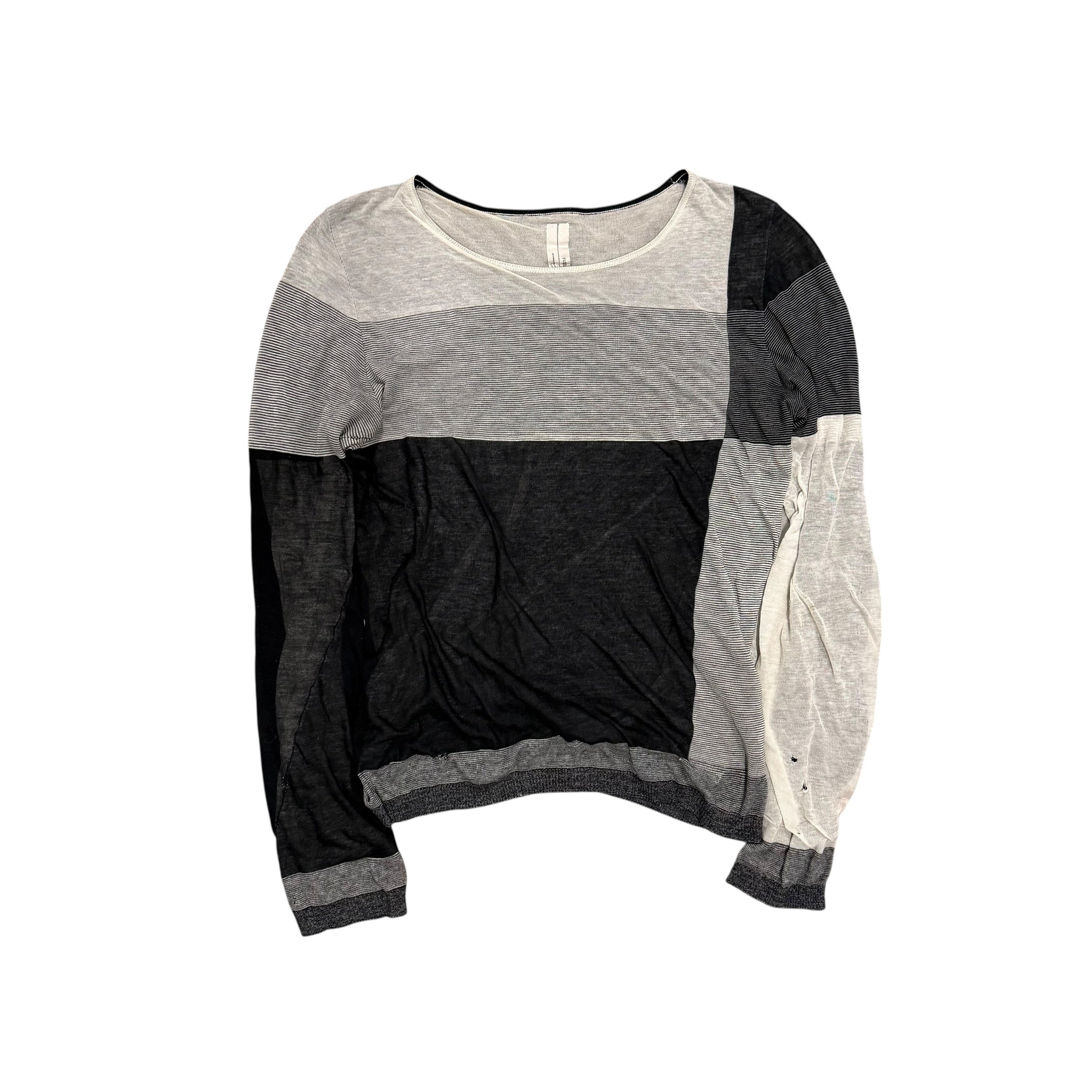 RICK OWENS SS14 “VICIOUS” DOUBLE LAYERED LONGSLEEVE.