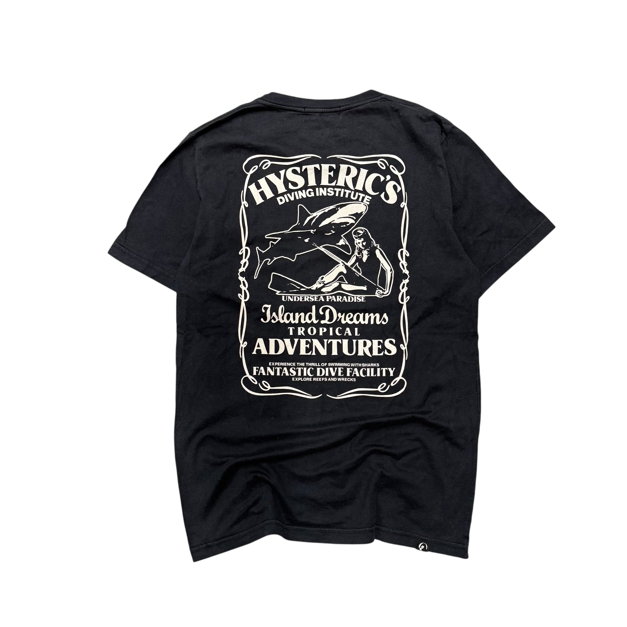 HYSTERIC GLAMOUR DIVING INSTITUTE TEE.